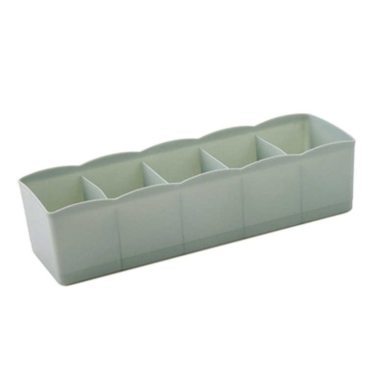 Plastic Underwear Storage Box Rectangle Compartments Finishing