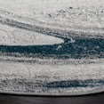 thumbnail image 3 of SAFAVIEH Orchard Edweena Modern Area Rug, Grey/Blue, 6'7" x 6'7" Round, 3 of 8