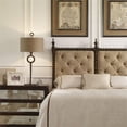 thumbnail image 3 of Maklaine Lampe de Table en Fonte Beige, 3 of 3