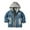 Blue, variant on Cethrio Boys Denim Jackets, Zipper Long Sleeve Hooded Casual Boys Outerwear Blue Size 8