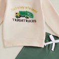 thumbnail image 4 of TOWED22 Toddler Baby Boy Fall Clothes Long Sleeve Print Sweatshirt Pants Set Cute Infant Winter Outfits, 4 of 4