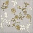 thumbnail image 6 of SAFAVIEH Soho Mable Floral Wool Area Rug, Light Grey, 6' x 6' Round, 6 of 9
