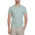 thumbnail image 1 of Nautica playera básica a rayas para hombre, verde, pequeña, 1 of 1