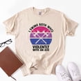 thumbnail image 3 of Bisexual T-Shirt, I Swing Both Ways Violently With An Axe, Funny LGBT Pride Gift, 3 of 3