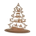 thumbnail image 3 of Cartel de Mesa Navideño Ornamental Letrero Rústico de Madera para Decorar La Mesa Centro de Mesa para Fiestas Y Salón Adecuado para Regalo Decoración Estilo F, 3 of 8