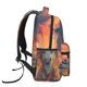 thumbnail image 3 of Disketp Starry Sky Cute Horse Mochila Estampada para Hombre y Mujer – Mochila Ligera Clásica con Múltiples Bolsillos para Universidad, Trabajo y Viajes-One Size, 3 of 5