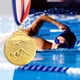 thumbnail image 2 of Medalla Ganadores Metal 5 Cm Con Cinta para El Cuello Natación Competición Deportiva, 2 of 9