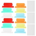 thumbnail image 1 of BRIGHTFUFU 60 pestañas de plástico insertables para carpetas de archivos de colores, ideales para hoteles y escuelas., 1 of 8