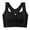 Black, variant on Women's Front Closure Lace Trim Wireless Bra Extended Band Support Seamless Comfort Full Coverage T Shirt Closure Beige