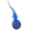 thumbnail image 2 of Cat Plush Toy Creative Fake Feather Interactive Cat Mouse Toy Kitten Ball Toy, 2 of 10