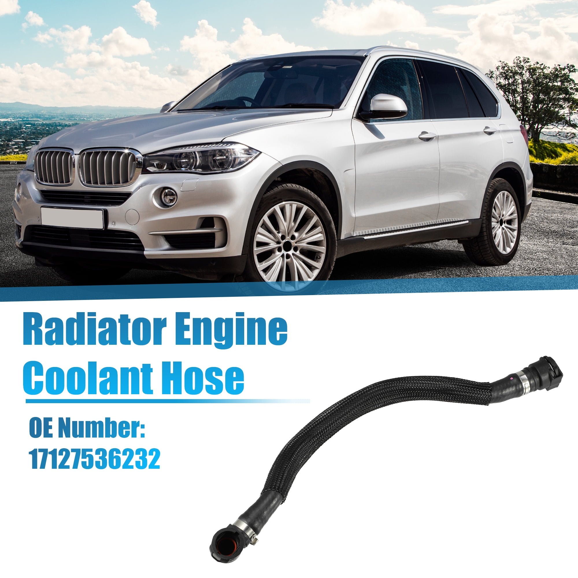 Unique Bargains Radiator Coolant Hose for BMW X5 2007 2008 2009 2010 XDrive48i