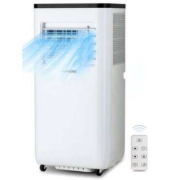 HUMSURE Portable Air Conditioners 8000 BTU 150 Sq. ft, AC Unit With Built-In Cooler, Dehumidifier, Fan, Sleep Modes, Room Air Conditioner With Remote Control/Installation Kit, 24Time (5000BTU SACC)