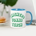 thumbnail image 3 of CafePress - Teachers Gonna Teach - 11 oz Ceramic Mug - Novelty Coffee Tea Cup, 3 of 4