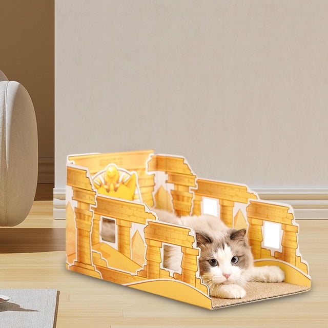 Alfombrilla rascadora para gatos, protector de muebles para gatos pequeños y medianos, protege el suelo de alfombras y sofás, almohadilla para rascar,