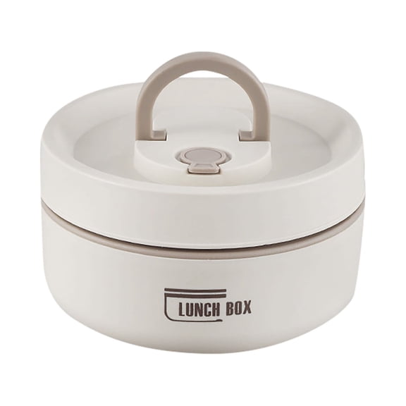 Stainless Steel Insulated Lunch Box, Leakproof Food Container with Vacuum Insulation, Keeps Food Warm 4 Hours, Compact for Snacks, Salad, Office