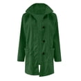 thumbnail image 2 of IMENGL Solid wool corduroy flannel jacket, Green 3XL, Size 3XL, 2 of 5