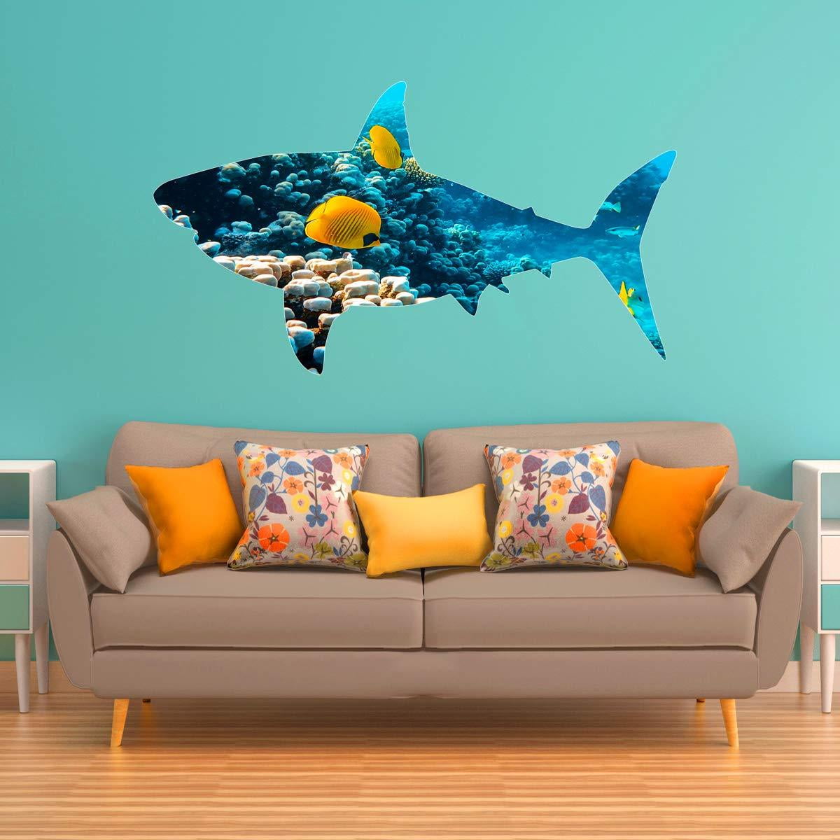 Surf Wall Decal by Wallmonkeys Peel and Stick Graphic (18 in H x