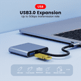 DOONJIEY USB C MST HUB 4 In 1 with USBC to 2 HDTV USB3.0 87W Power