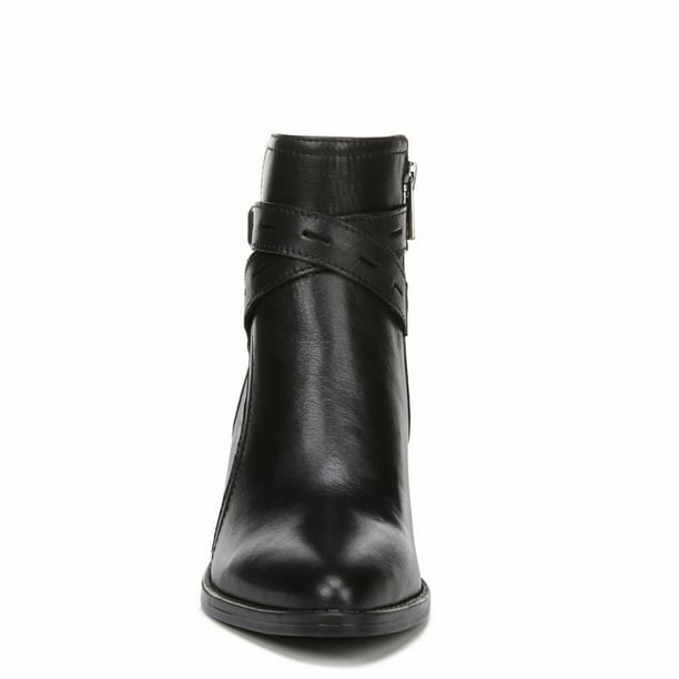 Naturalizer FENYA BLACK LEATHER SHORT BOOT Walmart