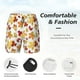 thumbnail image 3 of Fotbe Autumn Leaves 1 Traje de Baño para Hombre – Shorts de Natación de Secado Rápido con Forro y Bolsillos-Medium, 3 of 6