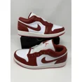 thumbnail image 1 of Size 10M- (Brand New) N I-K-E A i r-Jor-dan 1 Low SE White Dune Red, 1 of 6