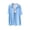 Light Blue, variant on Hrsba 2 Piece Short Set for Women,Casual Fashion Short Sleeve Top and Linen Shorts Summer Daily Matching Outfit