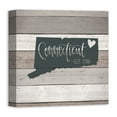 thumbnail image 2 of Creative Products Connecticut Established 16x16 Canvas Wall Art, 2 of 5