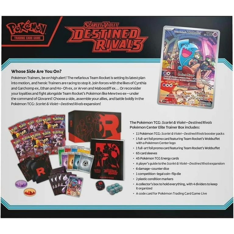 ポケモンカードゲーム エリートトレーナーボックス Destined Rivals Free Shipping! Pokemon Trading Card Game Scarlet & Violet
