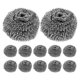 thumbnail image 1 of 12 Uds. Depuradores de platos de acero inoxidable, estropajos de cocina, cepillos para rascar, suministros de limpieza de cocina, 1 of 5