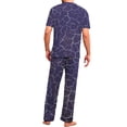 thumbnail image 3 of Conjunto De Pijama Shendy Vendy 2 Piezas Para Hombre Elegante Camisa Pantalon, 3 of 4