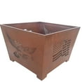 thumbnail image 3 of Esschert Design USA  Eagle Fire Basket, Rust Metal, 3 of 3