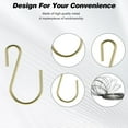 thumbnail image 3 of Mini S Hooks, Small Metal S Hooks for Hanging Kitchen, Jewelry, Plants, Ornaments, Multipurpose Hanging Hooks for Home Holiday Organization, 1 Pcs, 3 of 7