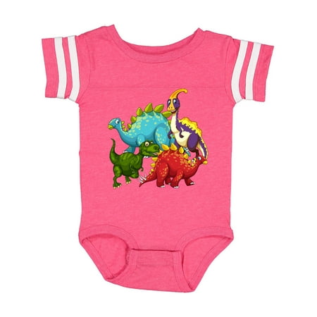 

Inktastic Cute Dinosaurs Gift Baby Boy or Baby Girl Bodysuit