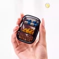 thumbnail image 6 of Portable 3 Grid Mini Storage Box,Moisture Proof Small Organizer,Travel Friendly Container,Removable Divider Case,Semi Transparent Visible Box,Small Item Organizer,Compact Daily Carry Storage, 6 of 7