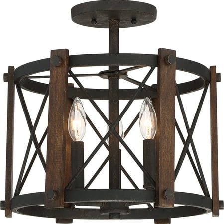 

Baron Semi-Flush Mount