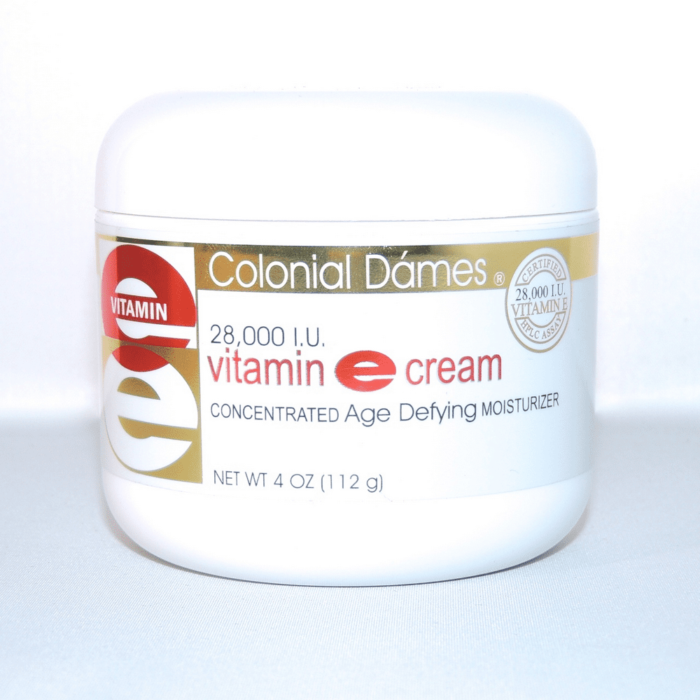Colonial Dames Vitamin E Cream 4 Ounce 28000 IU