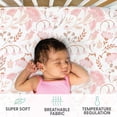 thumbnail image 2 of Juego de sábanas para cuna The Peanutshell Super Soft Baby Girl x4, 2 of 7