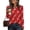 Red, variant on VgaVtl Women T Shirts Long Sleeve Fall Winter Womens Plus Size Tops Red Floral Casual Undershirts Elegant Regular Shirts,L