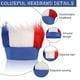 thumbnail image 4 of Diadema Con Nacional Francia Peluda para Fanáticos Del Fútbol Deportivo, 4 of 6