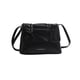 thumbnail image 5 of Bolso de hombro de piel sintética para mujer, moderno bolso cruzado para vacaciones y fiestas de verano. Negro, 5 of 7