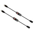 thumbnail image 1 of Power Switch USB Type C with Indicator Light Male to Female USB-C Extension Cable Switch for 4B, 1 of 5