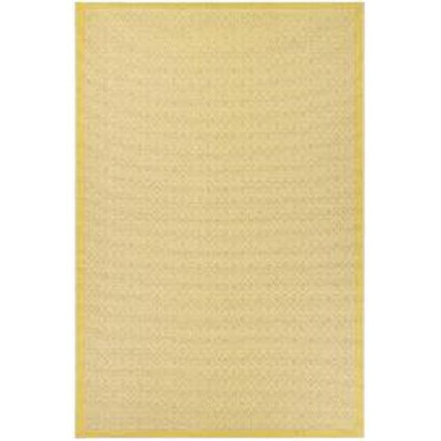Couristan 79491683039055T 3 Pi. 9 Po x 5 Pi. 5 Po. Monaco Mer Jetée Tapis&44; Sable & Citron