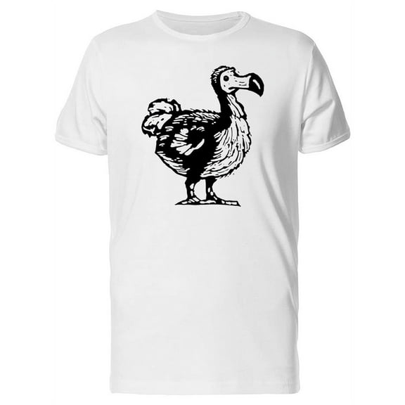 Sketch Of Dodo Bird T-Shirt Men -Image by Shutterstock, Male x-Large