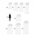 thumbnail image 4 of 1PC solid color five beauty satin pole curtain, suitable for decorating living room and bedroom curtains, 4 of 9