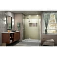 thumbnail image 5 of DreamLine Unidoor-X 59 1/2-60 in. W x 72 in. H Frameless Hinged Shower Door in Chrome, 5 of 13