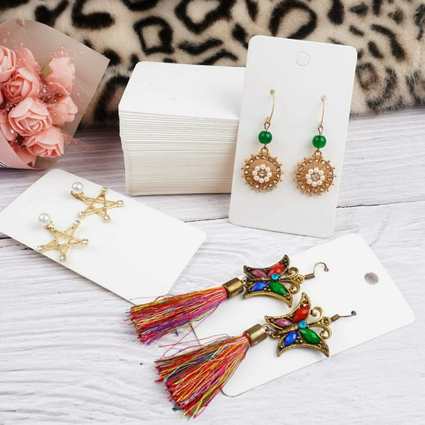 Earring card holder sale
