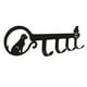thumbnail image 5 of Advancent Porta llaves montado en la pared, compacto y con gran capacidad de carga, para todos los ajustes, tamaño compacto y elegante Almacenamiento y organización del hogar Gato 25.5×7×3.5cm, 5 of 6