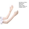 thumbnail image 7 of comerut 1 Pair Long Sun Glove Unisex Sunblock Driving Gloves Anti- UV Non Slip Full Finger Arm Sun Protective Outdoor Sports Arm Cover, 7 of 7