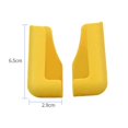 thumbnail image 3 of Mini soporte para teléfono móvil para coche, soporte para teléfono móvil antivaho para vehículo (amarillo), 3 of 3