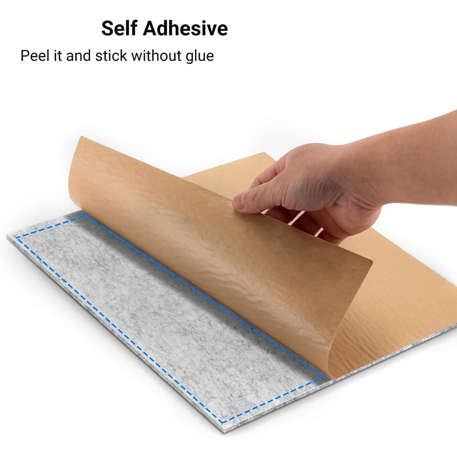 10Pack Sound Proof Panels for Walls,Self-Adhesive Acoustic Panels 12x12x0.4In for Recording Studio,Office,Home,A